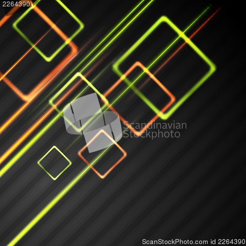 Image of Shiny technology design. Vector