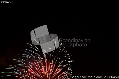 Image of Fireworks abstract