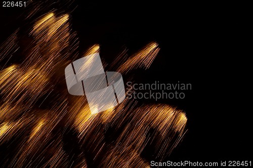 Image of Fireworks abstract