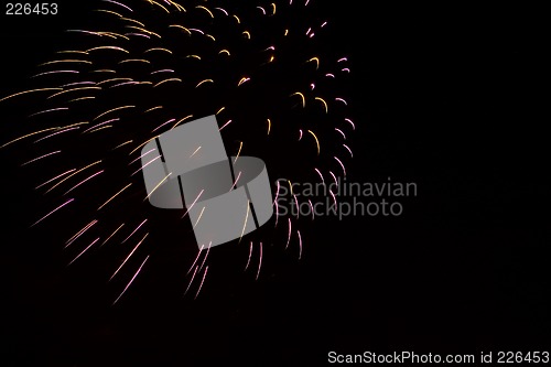 Image of Fireworks abstract