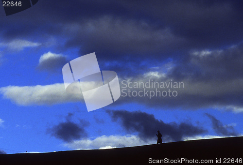 Image of Prayer people in the clouds