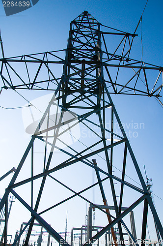 Image of transmission tower