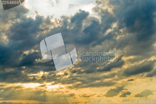 Image of evening glow