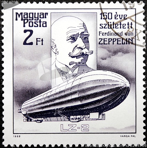 Image of Zeppelin Stamp