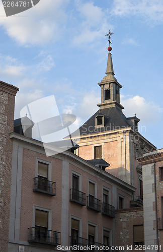 Image of Detail of churche in Madrid