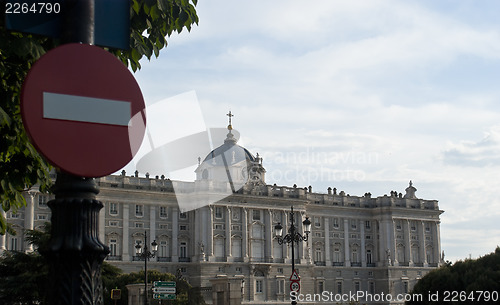 Image of Royal Palace at Madrid, Spain