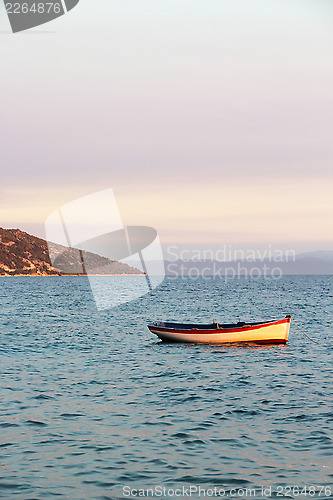 Image of Adriatic sea in the evening 