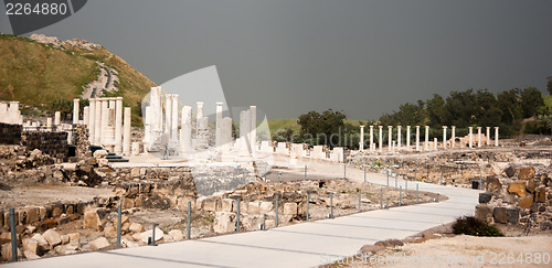 Image of Ancient ruins in Israel travel