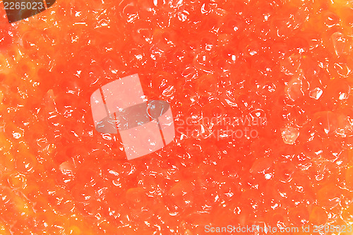 Image of background with red caviar