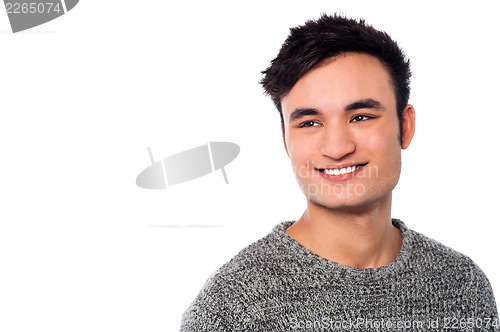 Image of Young smiling man