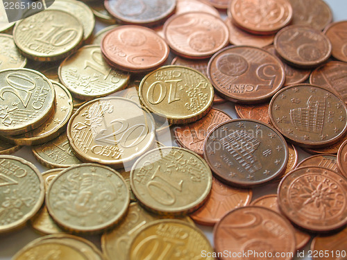 Image of Euro coins