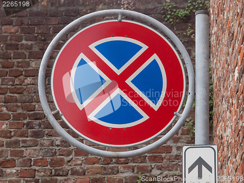 Image of No parking sign