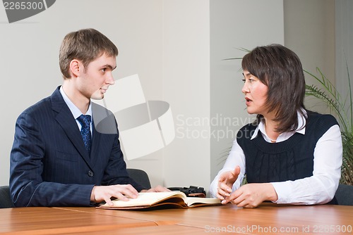 Image of Business meeting in office