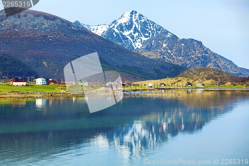 Image of Norwegian fjord