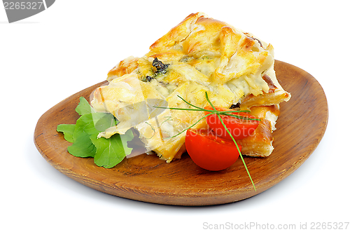 Image of Cheese and Greens Pie
