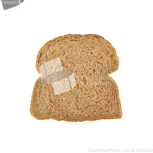 Image of Slice of brown bread