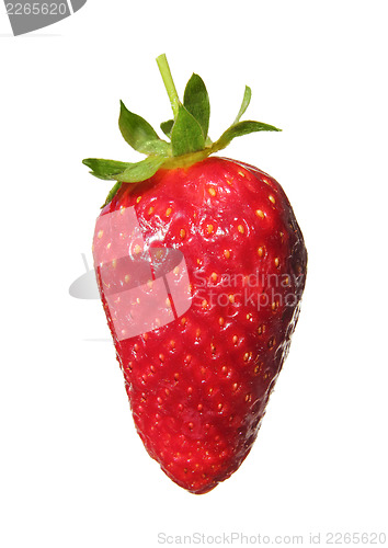 Image of strawberry isolated on white