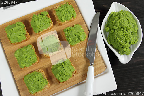 Image of Green peas puree