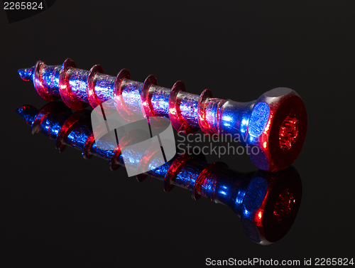 Image of illuminated screw