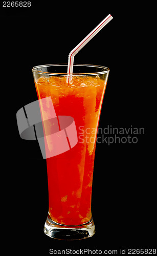 Image of orange granita