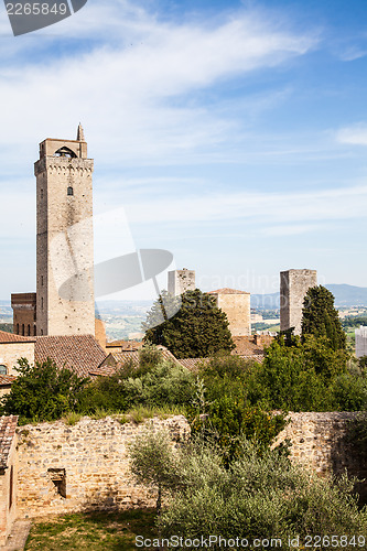 Image of San Gimignano towers