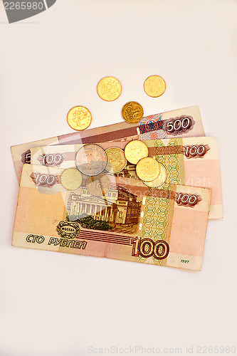 Image of money of Russia