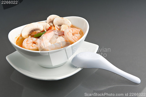 Image of Thai Tom Yum Khoong Soup