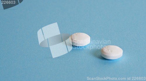 Image of Two aspirin pills