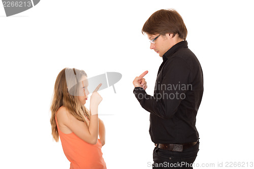 Image of Conflict between father and daughter