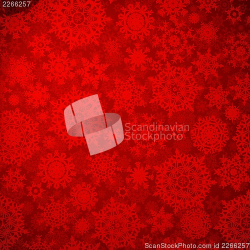 Image of Seamless deep red christmas pattern. EPS 8