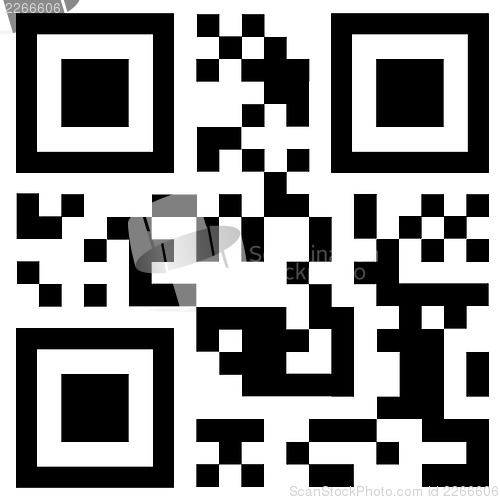 Image of Qr code says "Special offer"