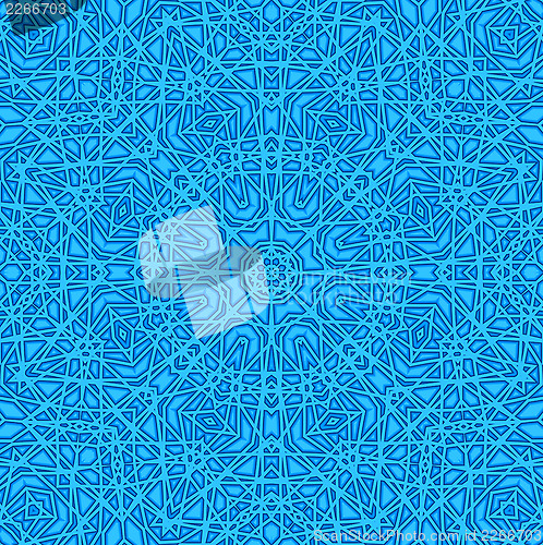 Image of Blue abstract pattern