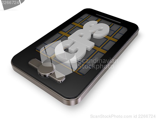 Image of smartphone gps