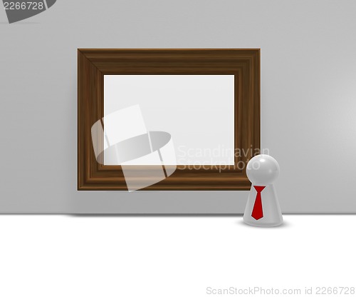 Image of blank picture frame