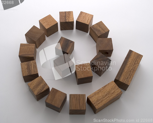 Image of Blocky spiral