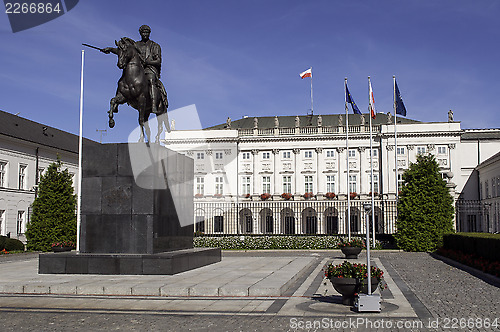 Image of Polish Presidential Palace.