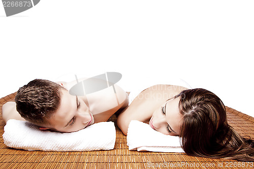 Image of Couples retreat relaxing spa
