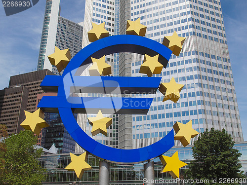 Image of European Central Bank in Frankfurt