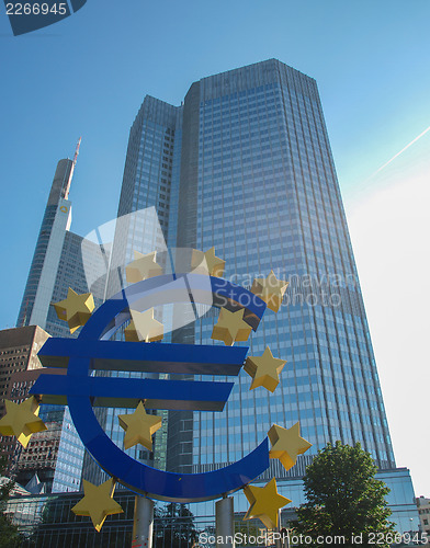 Image of European Central Bank in Frankfurt