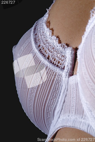 Image of white bra