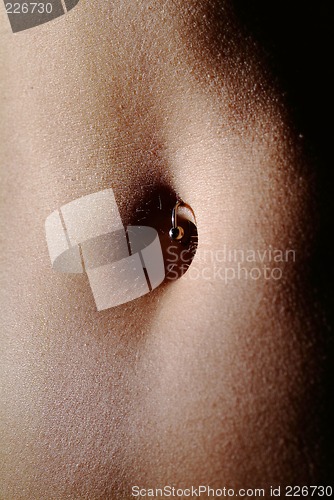 Image of navel piercing