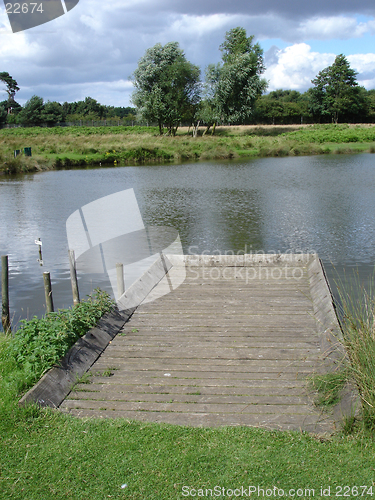 Image of Jetty in a lake