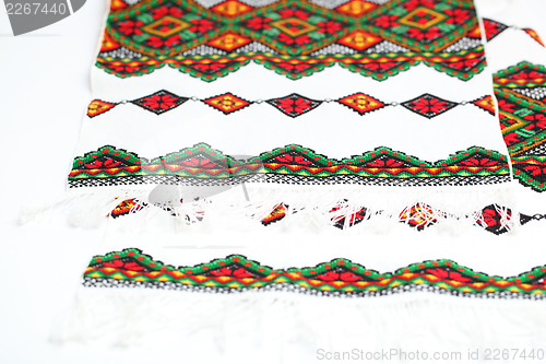 Image of Ethnic Ukrainian Embroidery