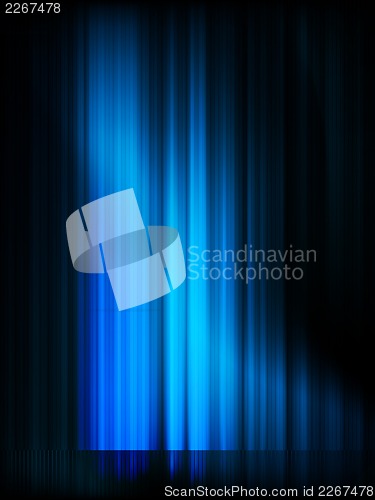 Image of Aurora Borealis. Colorful abstract. EPS 10