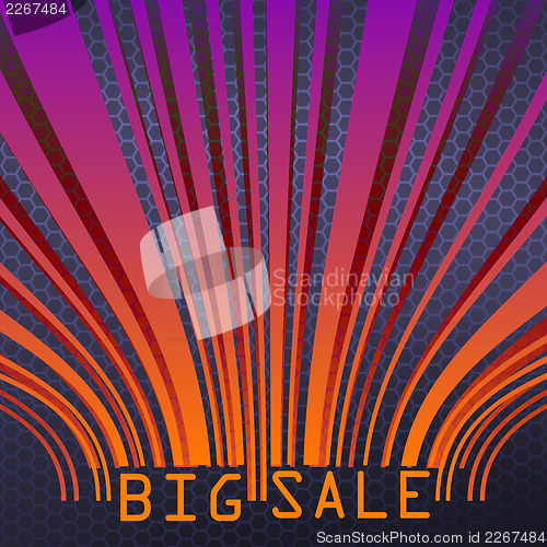 Image of Big Sale bar codes all data is fictional. EPS 10