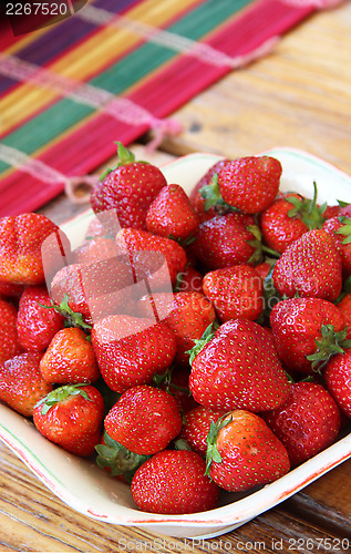 Image of Strawberries on the table