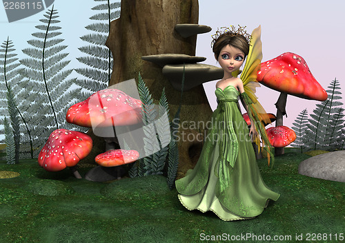 Image of Fairy in Woodland