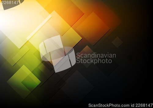 Image of Abstract technical vector design