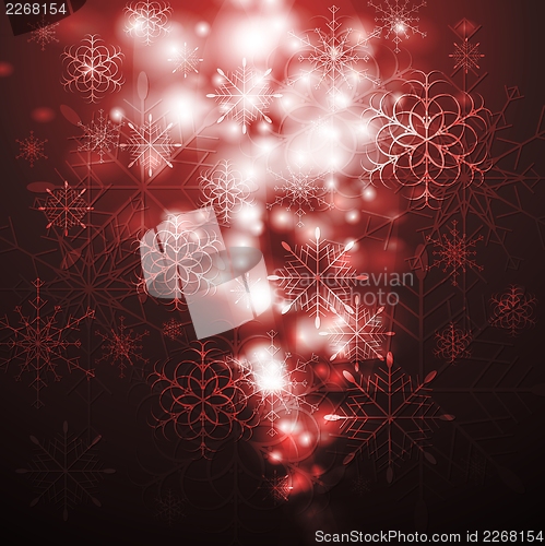 Image of Abstract X-mas background. Vector illustration