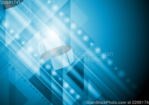 Image of Abstract tech vector background